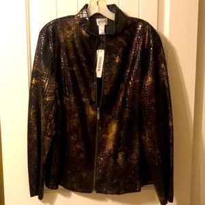 New Chico 100% leather Reversible Jacket